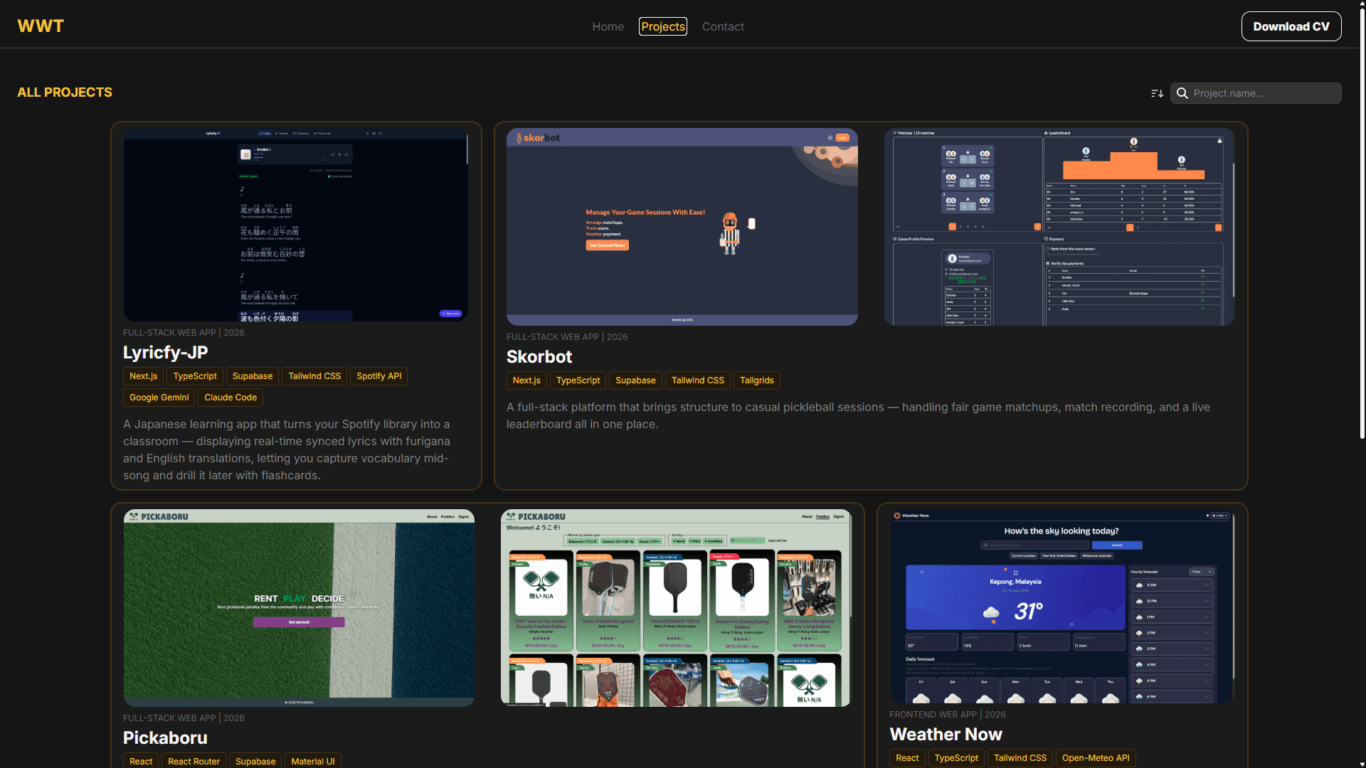 The second feature image for the project Portfolio.